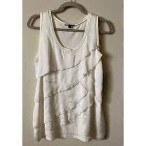 Women Top Ann Klein  Size M Pearl Color